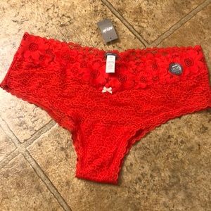 Red Cheeky Panties